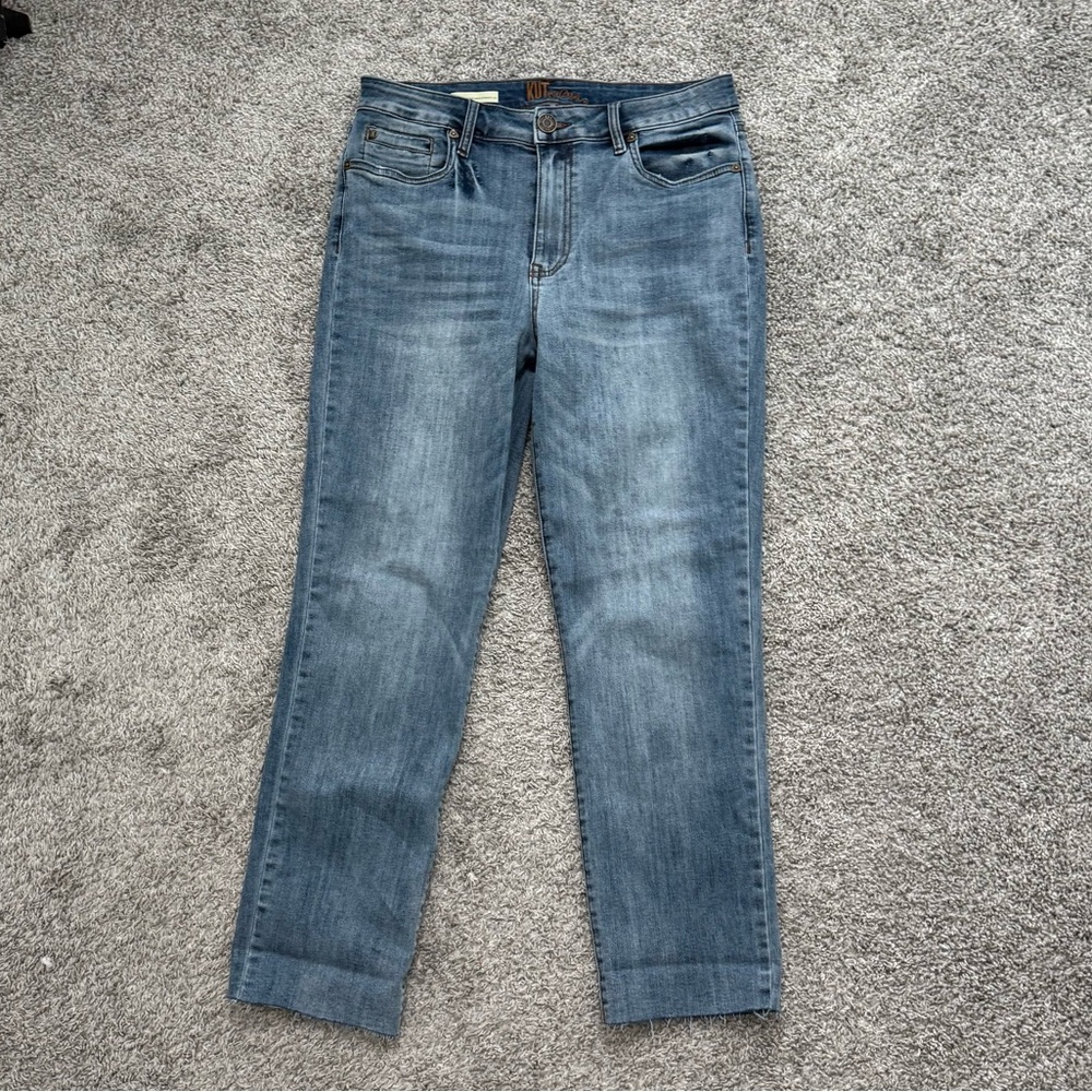 Kut From The Kloth High Rise Ankle Jeans